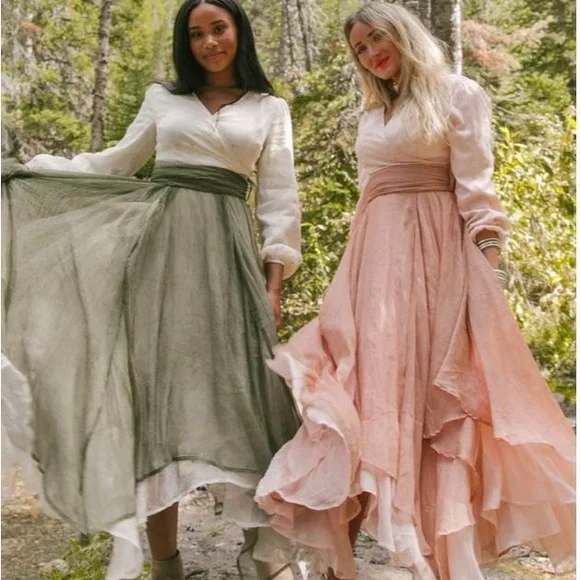 RARE Ivy City Co Green Woodland Dress BNWT - Picture 7 of 13